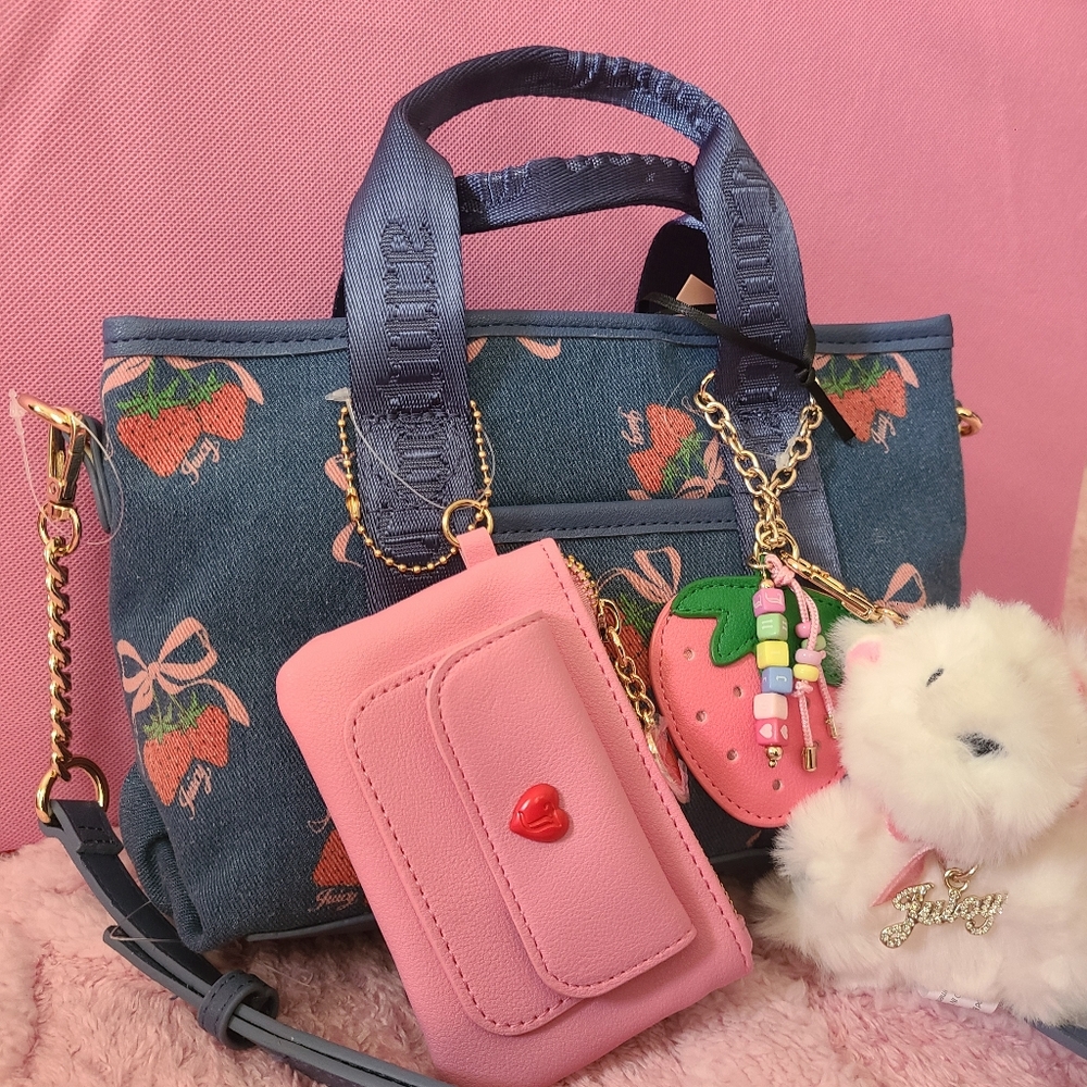 Juicy Couture Bag ๐ Denim Bag ๐ - Picture 2 of 9